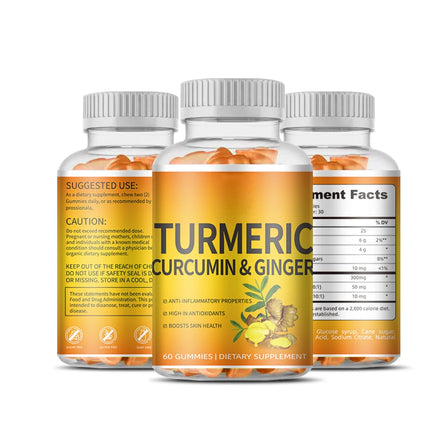 Turmeric Gummies Skin Heath Curcumin Extract Gummies