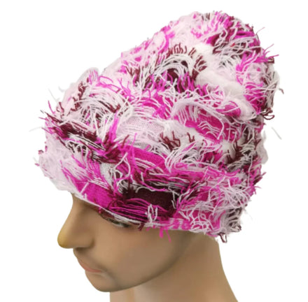 Wholesale Grassy Beanie Hat Distressed Camo Balaclava Ski Mask Winter Custom Beanie Hat
