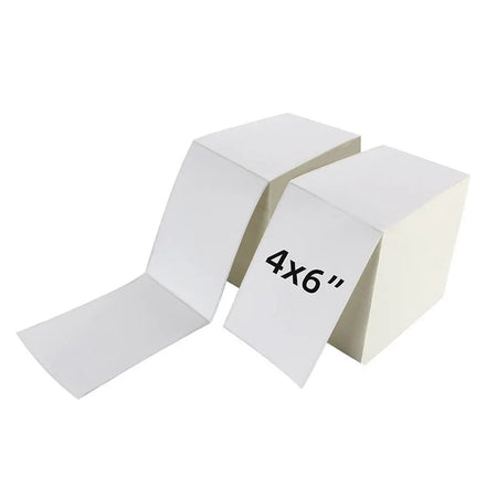 Ready to Ship 1000pcs/stack Waybill Waterproof 4*6inch Thermal Shipping Label Sticker Custom Design Hot Melt Self Adhesive Paper