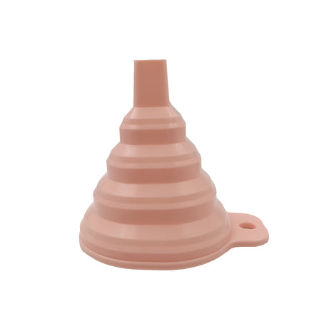 Factory Price Kitchen Gadget Food Grade Foldable Wide Mouth Oil Silicone Funnels