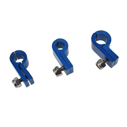 6AN Braided Fuel Hose Tube Clip Separator Billet Aluminum Line Mounting P Clamp
