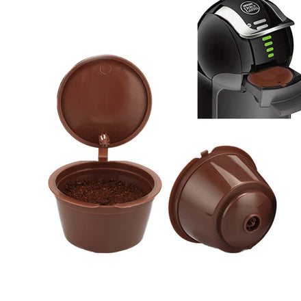 Reusable Food Grade PP Coffee K-cup Filter Baskets with Custom Logo for Keurig 2.0 System Camping Use