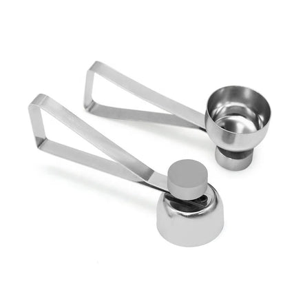 Practical Stainless Steel Egg Topper Cutter Shell Opener Creative Kitchen Tool Metal Egg Scissors Boiled Raw Egg Opener