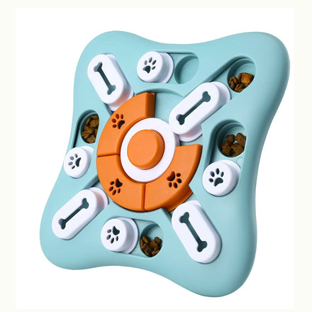 Anti-Skidding Slow Eating Training Increase IQ Intelligence Pet Treat Puzzle Toy for Dogs and Cats