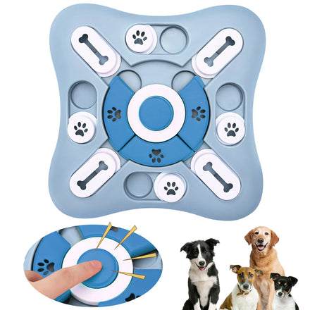 Free Sample Safe and Secure IQ Training Slow Food Dispenser Feeder Squeakers Chewdog Puzzle Toys for Large Dogs