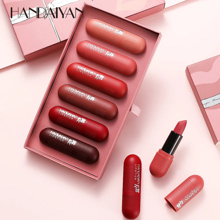 High Quality Authentic Lipstick Set Recorder Shaped Lipstick Women's Long-lasting Moisturizing Lip Gloss