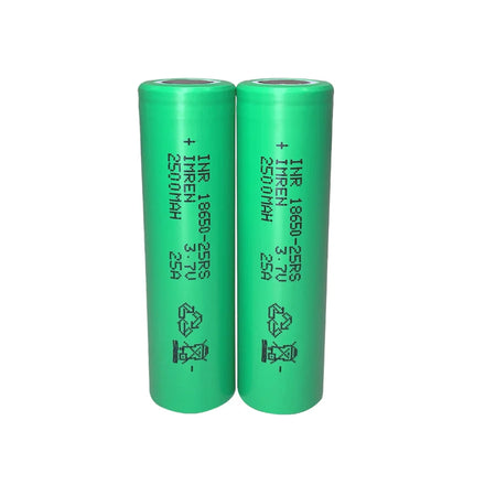 Wholesale Li-ion IMREN 18650 Lithium Li Ion 18650 25RS Battery 2500mah 3.7v Rechargeable Batteries