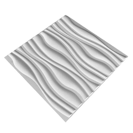 Irini Luxury Creative Design PVC Fireproof Waterproof Floral Wall Panel (12 PC/SET) Modern Contemporary Decorative 3D Household