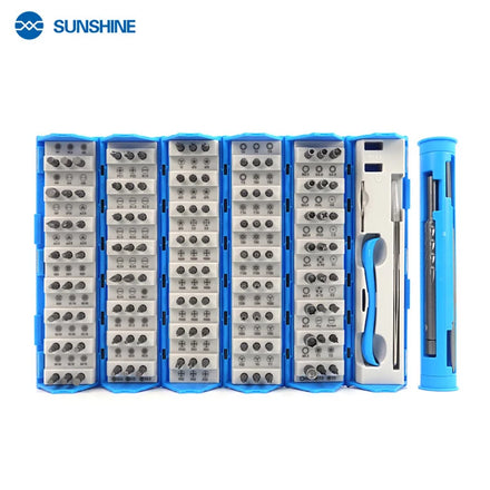 SUNSHINE SS-5120 128 1 Precision Multifunction Screwdriver Set Universal DIY Mobile Phone Repair Tool