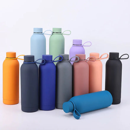 Best Seller Promotional Eco Friendly Stainless Steel Double Wall Insulated Vacuum Water Bottles With Cap