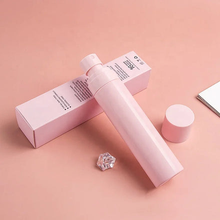 New Cosmetic Sweat Proof Plastic Pink Finishing Spray Bottles Make up Setting Spray Makeup