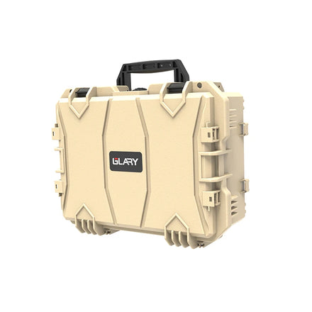 For Crashproof Hard Tool Case with Wheels Lightweight Waterproof Durable Portable Storage Box for Outdoors