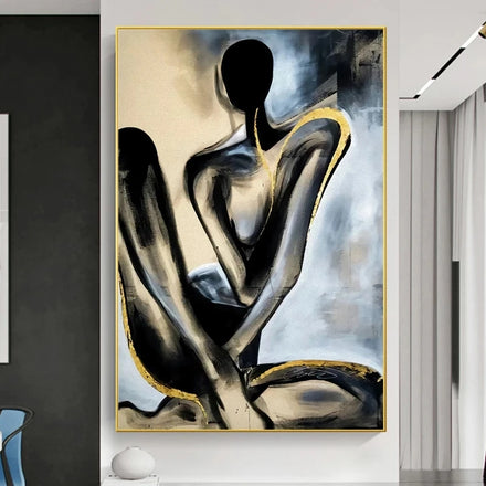 Abstract Women Oil Painting on the Wall Posters and Prints Modern Wall Art Canvas Picture Paintings for Home Decor
