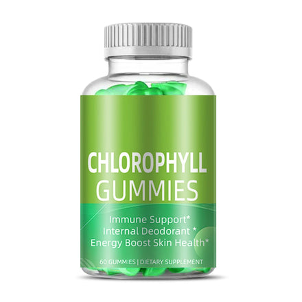 Aeglewell OEM/ODM Private Label Organic Vegan Chlorophyll Gummies Chlorophyll Gummy for Detox Diarrhea Promote Digestion