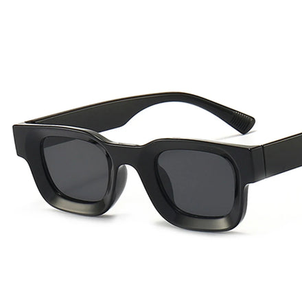 Retro Concave Sunglasses Sun Glasses Women 2025 Luxury Brand Black Men Women Hip-hop Trendy Sunglasses for Women 2025
