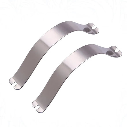 Iron Metal Photo Frame Shrapnel Fixed Top-Pressure Piece with Outer Back Plate Gap Bag Packed
