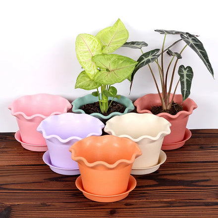 Wholesale Modern Minimalist Indoor Outdoorhot Sale Indoor Plastic Plant Flower Pots