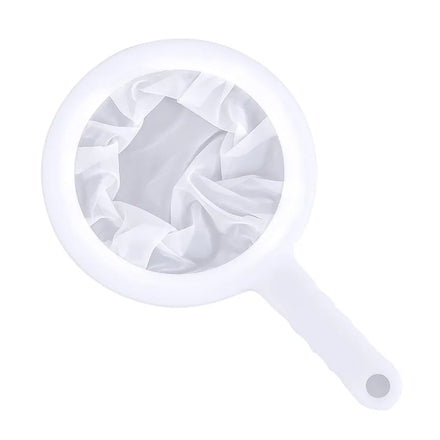 Filter Strainer Food Plastic Mesh Colander with Handle for Filter