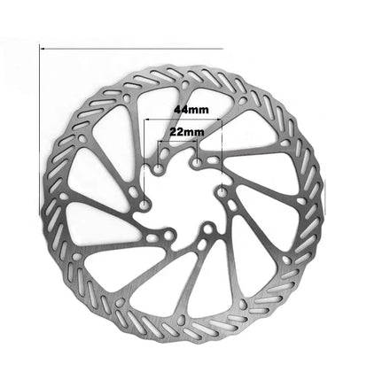ZBY Stainless Steel MTB Hydraulic Disc Brake Rotor 140/160mm for Kids' Bikes & Road Bikes