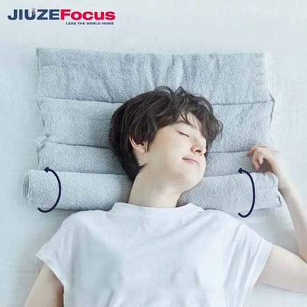Adjustable Towel Pillow Convenient and Absorbent Bed Function Pillow