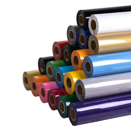 PVC Heat Transfer Vinyl Sheets Iron on HTV for T Shirts Garment Decoration Craft Cutting Easy Cut & Weed