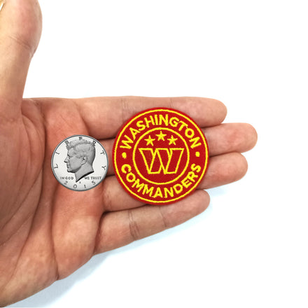 Small Custom 4.5-5.5cm LOGO Sports Embroidery Iron on Patch American Football Baseball Patch