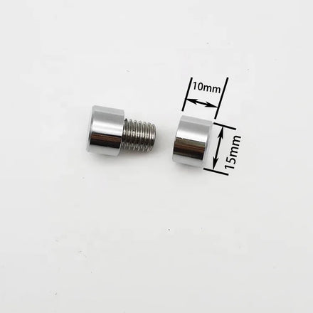 Professional Manufacturers Walron WAN-1510-CP Aluminum Desk Mounting Fixing Standoff Polish Chromed 5mm Thickness Diameter