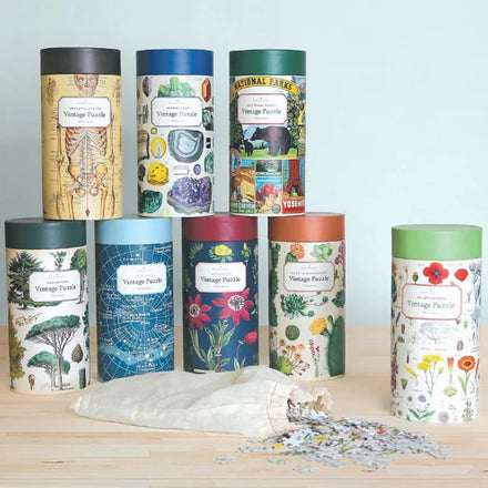 Customized 500/1000 Pieces Children Paper Tubes Animal Jigsaw Puzzle Fun Educational Toy Gift Puzzle for School & Families