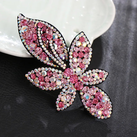 HX-279 Wholesale Fashion Korean Hair Accessories Simple Leaf Design Hair Pins Colorful Hair Clip for Women