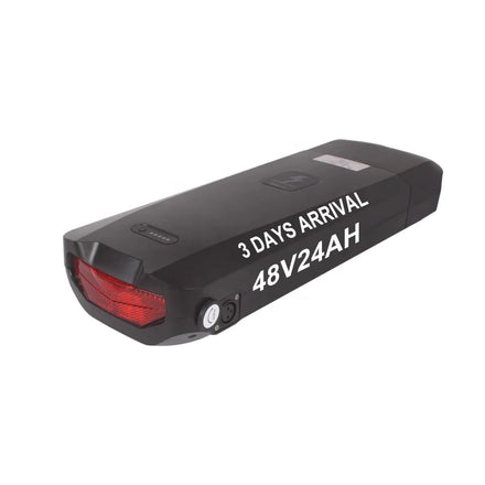 For DC-SXYH High Capacity Rear Rack Lithium Battery 36V 48V 52V 18650 21700 Cell Ebike