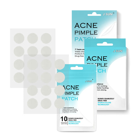 Hot Selling Hydrocolloid Acne Pimple Patch Acne Patch 12 mm 12 Dots