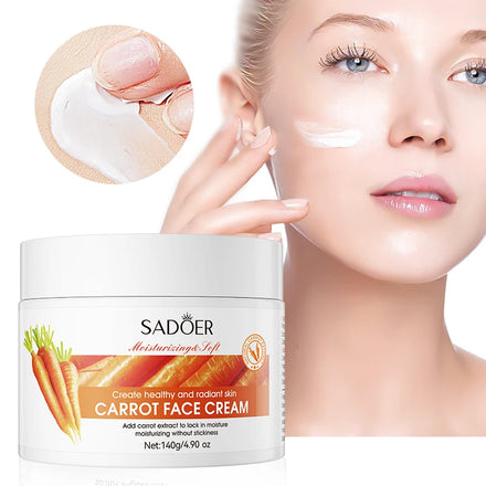 OEM ODM Manufacture SADOER Carrot Moisture Face Cream