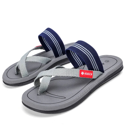 Hot Selling Men's Flip Flop Slippers Sandals PVC Sole Anti-Slippery for Summer and Winter-Made in China