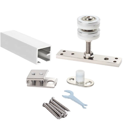 Modern Multi-angle Sliding Door Roller Steel Nylon Construction for Kitchen Furniture Hardware 30kg Capacity Lifetime Warranty