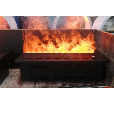 Modern 3D Intelligent LED Neon Flame Decorative Insert Indoor Electric Fireplace with Energy Saving 3L Water Tank Remote Control