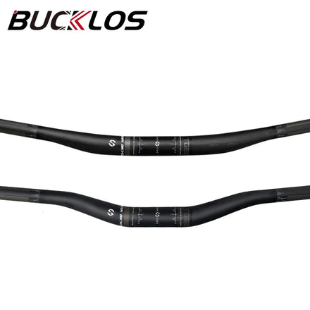 OEM/ODM BUCKLOS Guidon Vtt 31.8mm 9 Degree Matte/gloss MTB Bike Riser Handle Bar Bicycle Parts Carbon Handlebar