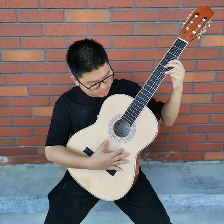 China OEM Spanish Guitarra Factory Wholesale Custom logo Nylon Strings Cheap Classical Guitar 4/4