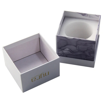 Custom Presentation Paper Square Tealight Candle Box Packaging for Shipping