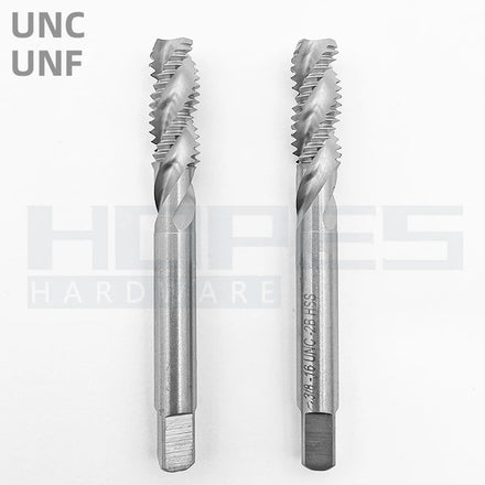 HSS M2 Helical Spiral Flute Thread Screw Taps UNC UNF #2 #4 #6 #8 #10 #12 3/16 1/4 5/16 3/8 7/16 1/2 9/16 5/8 3/4 7/8 1 Inch