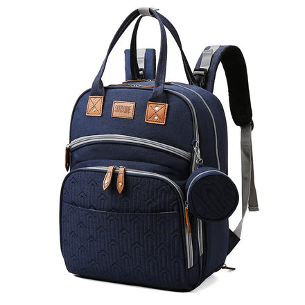 Mommy Travel Nursing Backpack Diaper Bag Large Capacity Disposable Nappy Bags Polyester Water Resistant USB Fashion Style Deellt