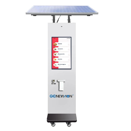 21.5 Inch Outdoor Touch Screen Waterproof Ordering Payment Kiosk Solar System Lcd Panel Digital Signage Outdoor Digital Display