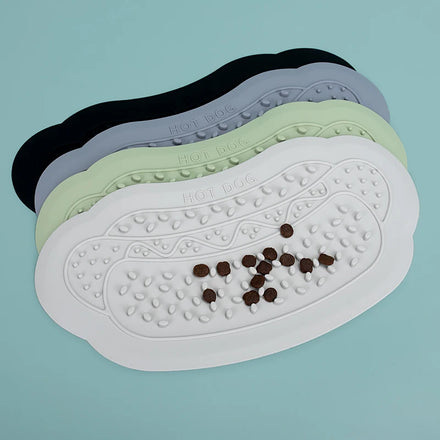 Silicone Pet Feeding Mat Food Grade Bpa Free Dog Lick Mat Pad Slow Feeder With Great Suction Cups Anxiety Relief for Bathing