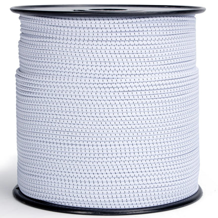 100% Stretch Elastic Bungee Cord Imported Rubber Latex Tension Rope Polyester Bungee Cord Shock Cord