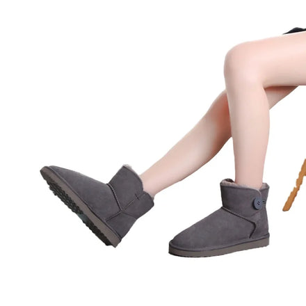 Fashion New Cute Custom Winter Snow Boots Plus Size Faux Fur Winter Warm Fluffy Anti Slip Shoe Woman Boots for Home Indoor