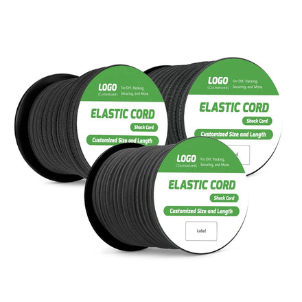 High Strength Durable Imported Rubber Latex Polyester 1mm 2mm 3mm 4mm 5mm 6mm 8mm 10mm Elastic Bungee Cord Shock Cord