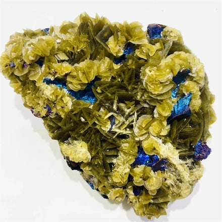 Wholesale Natural rainbow Lepidolite Healing Rough Mineral Crystals Colorful Mica Slice Cluster