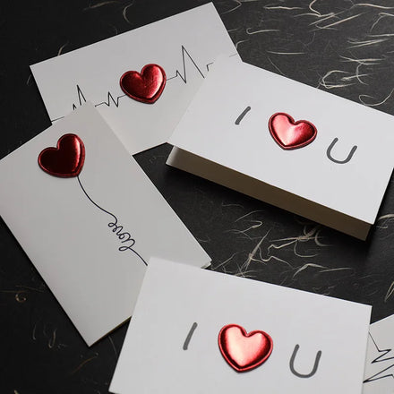 Valentines Day Wedding Invitation Greeting Cards Anniversary Card Love Postcard Gift Card for Her Customizable Design