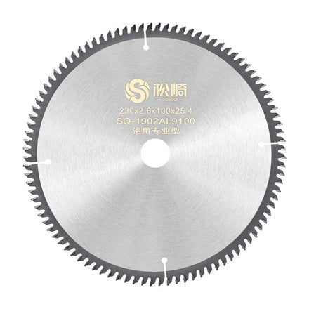 SONGQI 120 Teeth Aluminum TCT Saw Blade Circular Saw Blade for Aluminum 9-16Inch