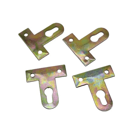 Picture Framing Hardware Key Hole Gold Plated Photo Hardware Canvas Hangers