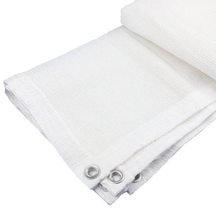 40%~55% Shading Rate Anti-UV White HDPE Sun Shade Net Agriculture Greenhouse Garden Plants Cover Mesh Sunshade Net